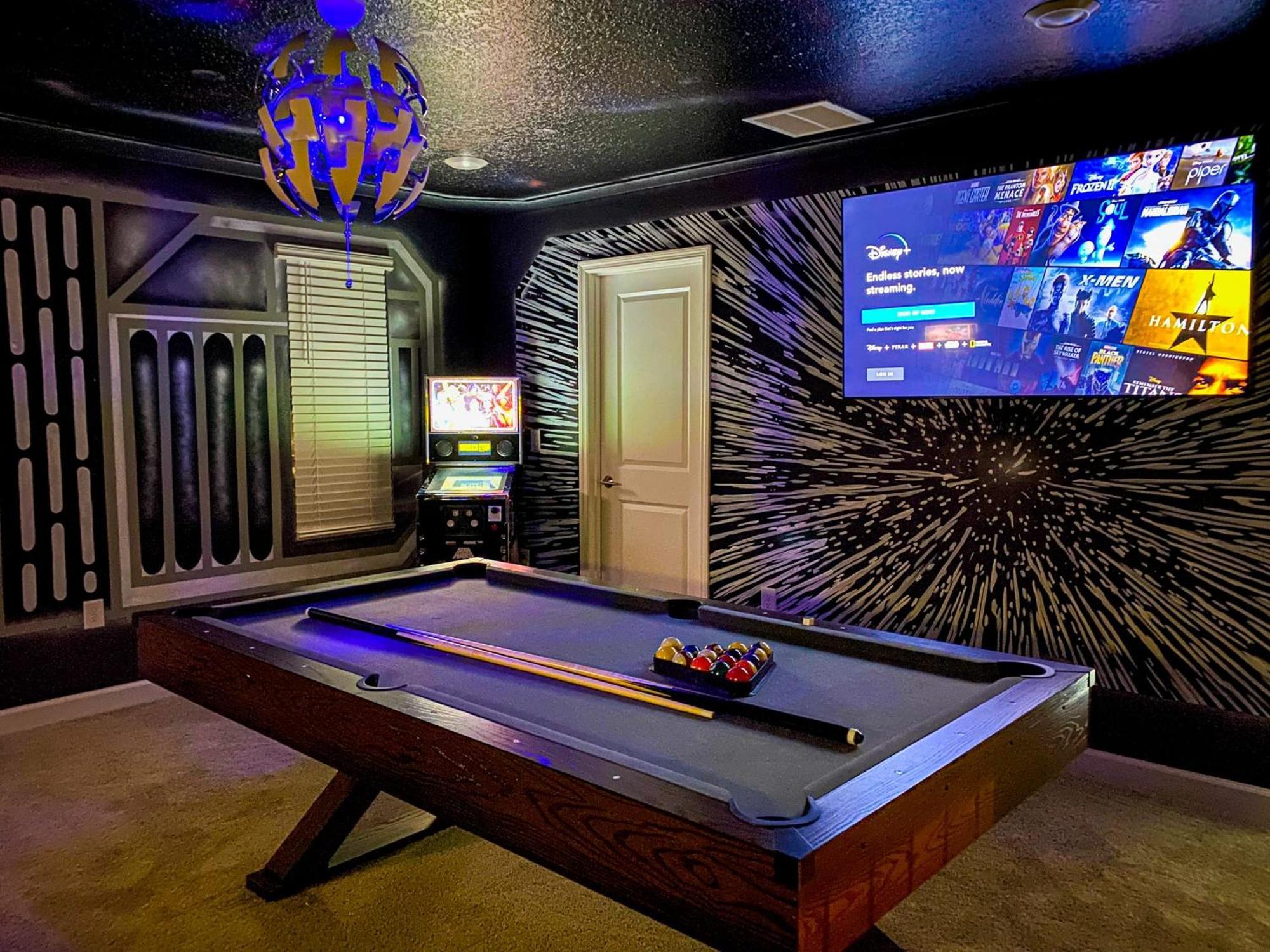 Magical Family Vacation Home Near Disney World At Storey Lake, Star Wars Gameroom, Pool, Theater, Mickey Slide, Sleeps Up To 28 Kissimmee Buitenkant foto