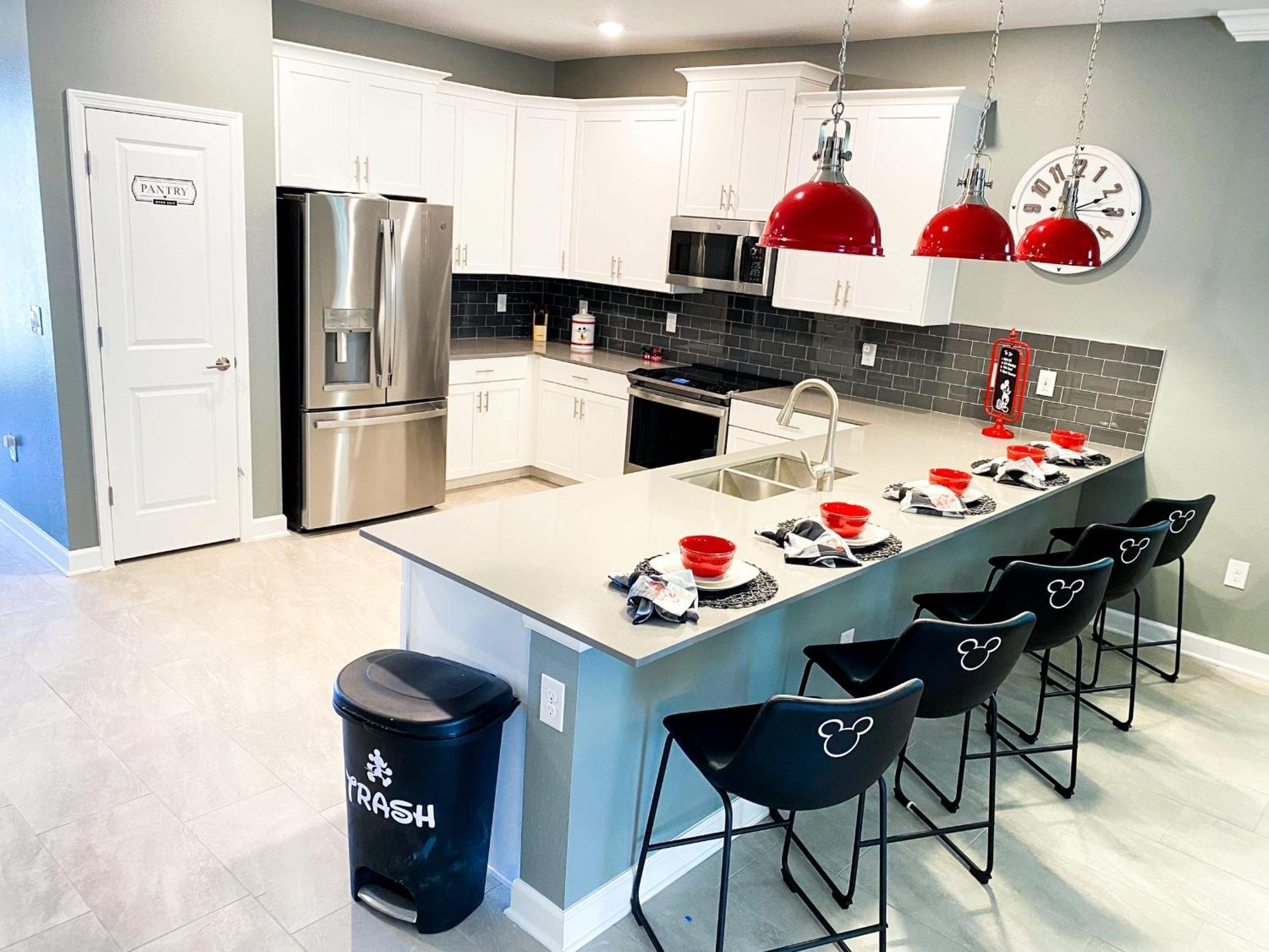 Magical Family Vacation Home Near Disney World At Storey Lake, Star Wars Gameroom, Pool, Theater, Mickey Slide, Sleeps Up To 28 Kissimmee Buitenkant foto