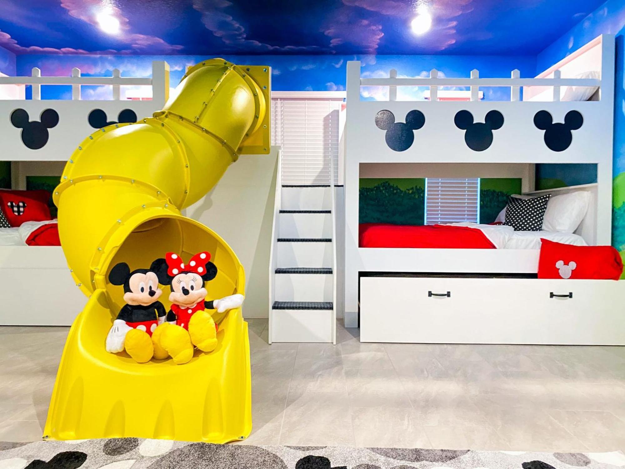 Magical Family Vacation Home Near Disney World At Storey Lake, Star Wars Gameroom, Pool, Theater, Mickey Slide, Sleeps Up To 28 Kissimmee Buitenkant foto